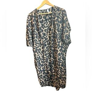 Leopard print Kimono